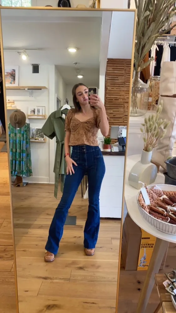 Free People Flare Jeans - Image 4