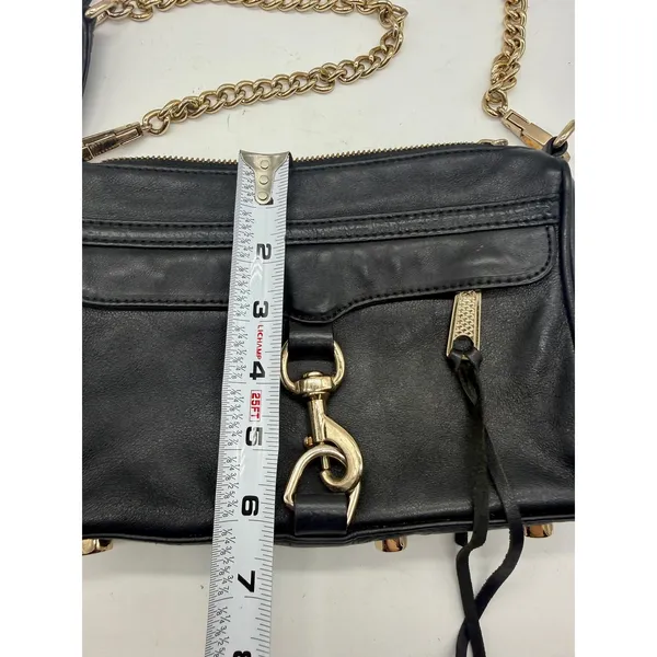 Rebecca Minkoff M.A.C. (Morning After Clutch) or Mini M.A.C. Crossbody Bag Black - Image 2