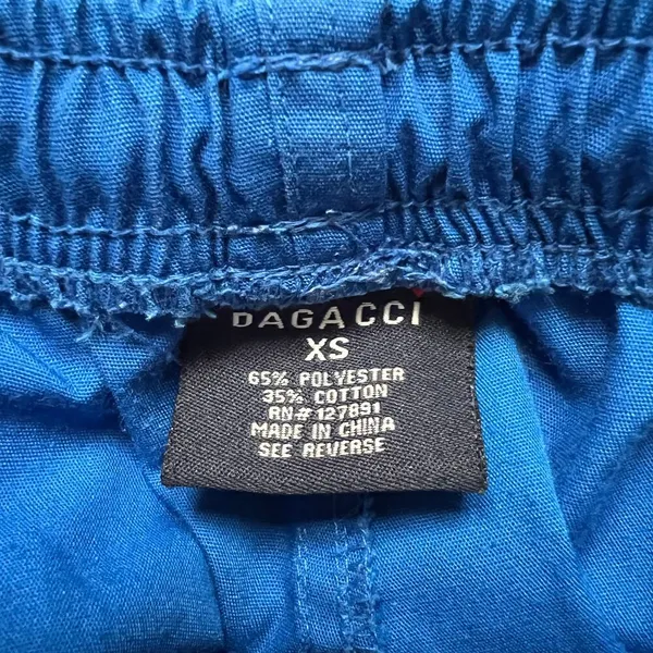 DAGACCI Blue Scrubs Pants, XS - Image 4