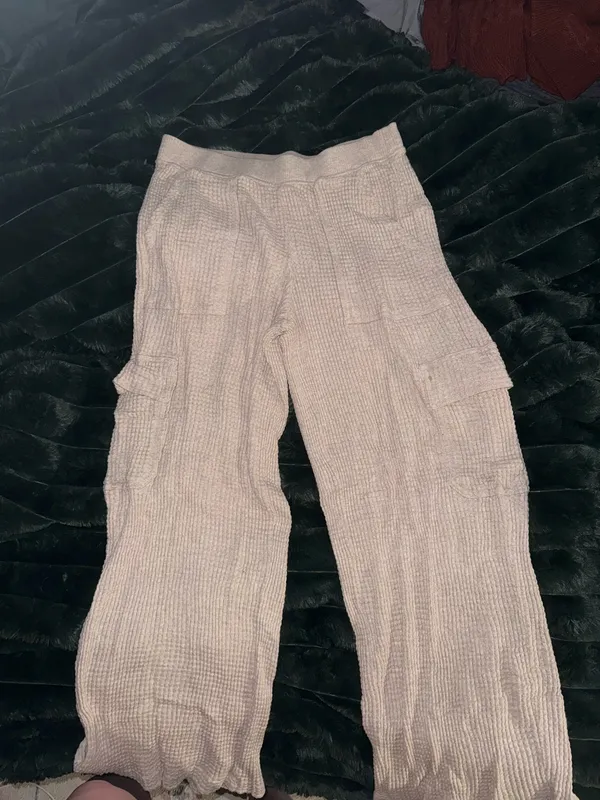 OFFLINE by Aerie Wow! Waffle Cargo Trouser - Image 2