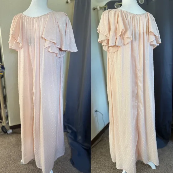 Free People Savannah Rose Midi Dress Womens Small Pink Embroidered‎ Boho NWT - Image 3