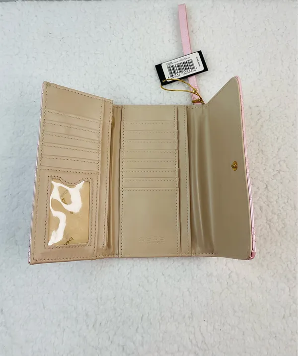 Bebe Cameron Trifold Wristlet Wallet NWT - Image 4