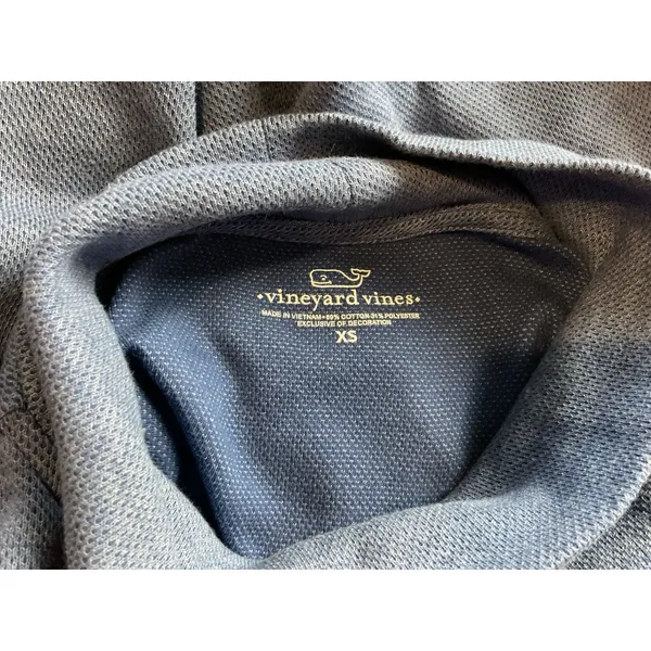 Vineyard Vines Xs Womans Top Sweatshirt Stand‎ Mock Turtleneck - Image 5
