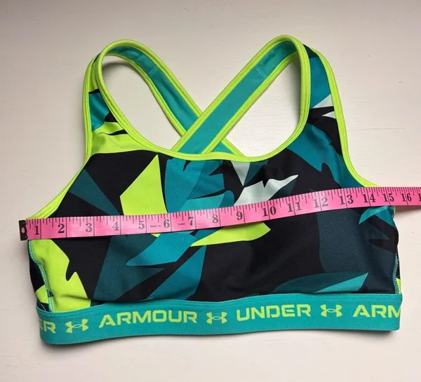 Under Armour Women's Sporty Athletic Workout Racerback Sports Bra Sz 1X NWT - Image 6