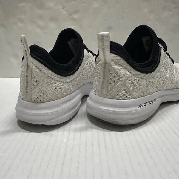 APL TechLoom Phantom Shoes Womens 7 White Knit Low Top Running Athletic Sneakers - Image 5