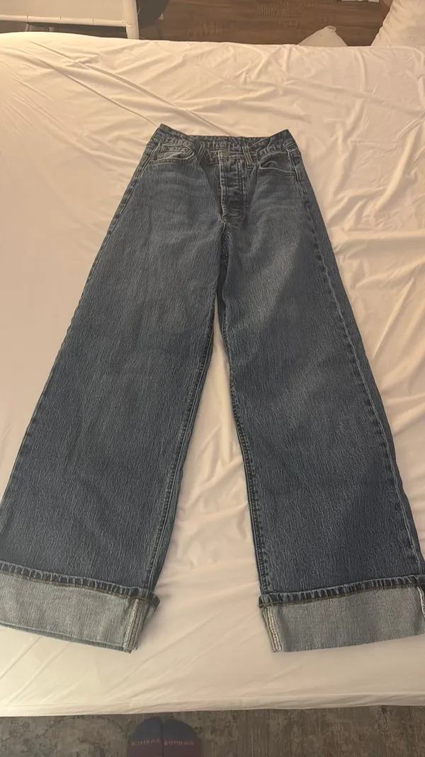 Dillards wide leg jeans - Image 2