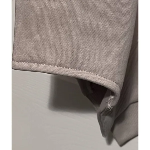 Reebok SR Fashion Cozy‎ Women's Stucco/Cream Hoodie Size M - Image 3