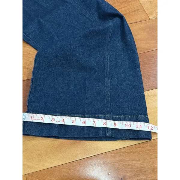 Joe's Jeans The Seamed Denim Trouser Womens Blue Rinse Wide Leg 33 - Image 9