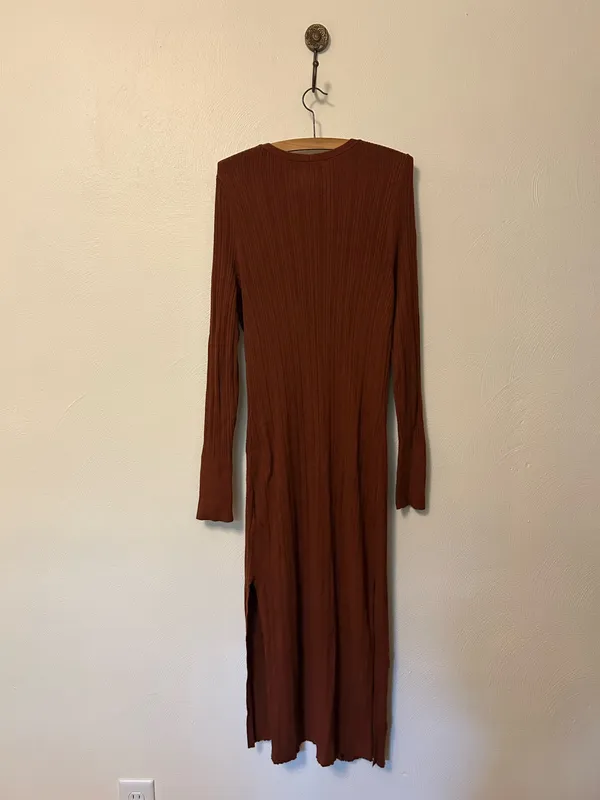 Ribbed Abercrombie & Fitch Longline Cardigan - Image 2