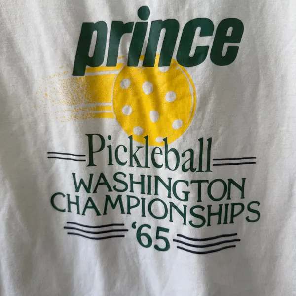 Prince Pickleball Cropped Boxy Tee Size XS Graphic Soft Womens NWOT - Image 4
