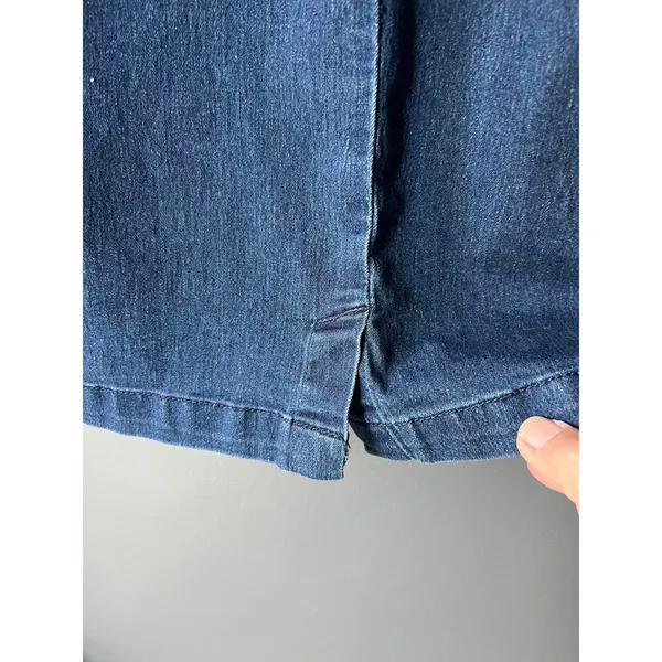 NWT’s Free People Faded Indigo Denim Skirt with Belt Size 6 - Image 8