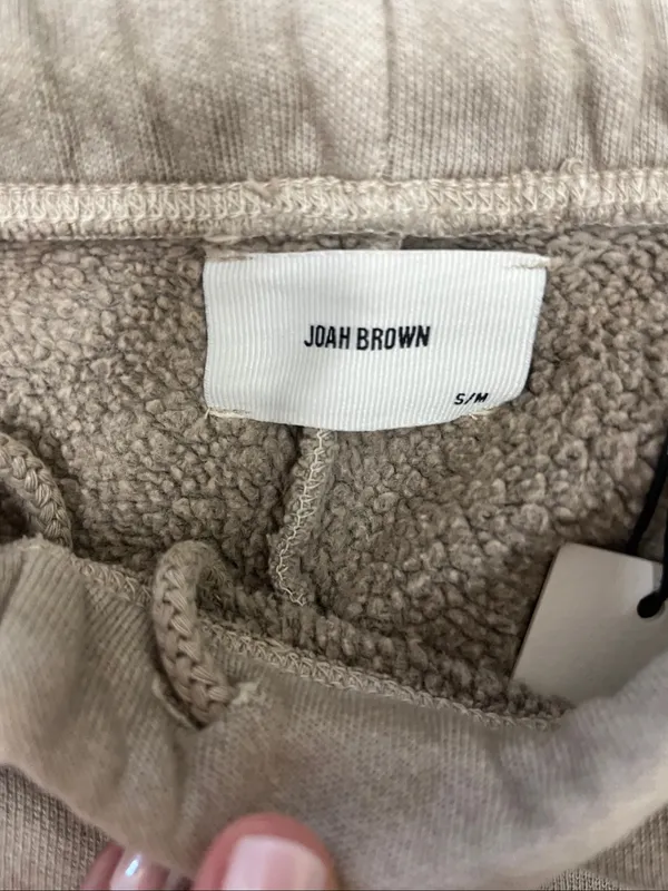 NWT Joah Brown sweatpants size size S/M - Image 2
