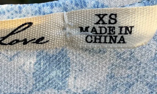 Patterned Shirt Blue Size XS - Image 2