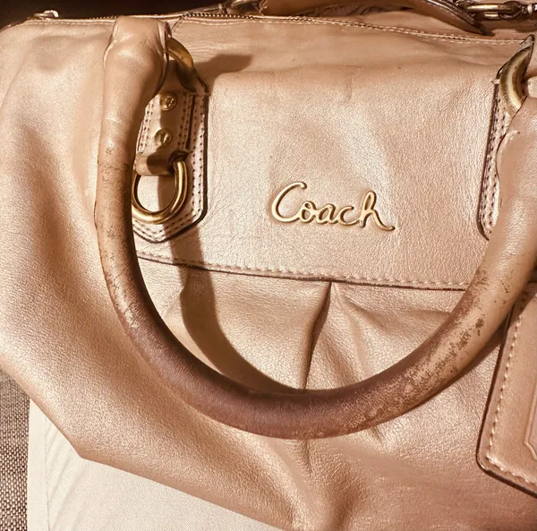 Coach Bag Leather Vintage Shoulder - Image 6