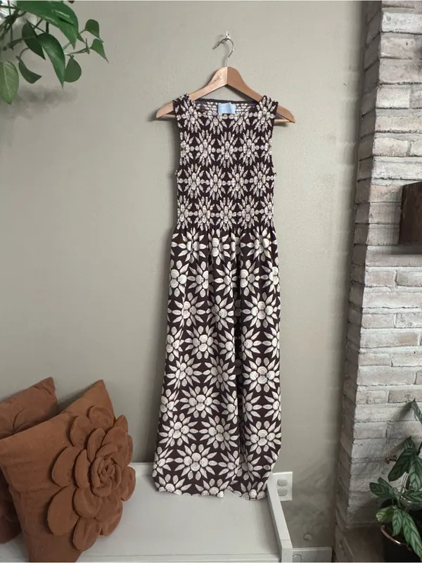 HILL HOUSE Cosmina Nap Floral Maxi Dress - Image 2