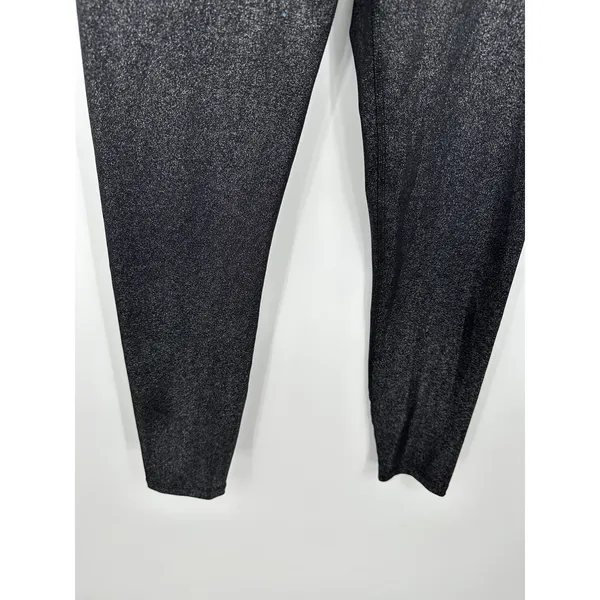 Beyond Yoga Black Shimmer Pull On‎ Activewear Leggings Women's Size Small S - Image 4