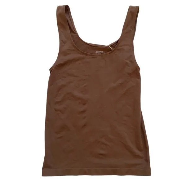 SKIMS G1 Cocoa Smoothing Collection Butter Tank Top Sz 3X 0182 NWT - Image 4