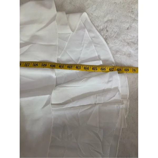 Lulus Timeless Adoration White Embroidered Bishop Sleeve Maxi Dress Size Medium - Image 9
