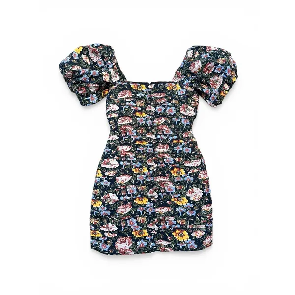 NWT Rhode‎ Suzette Puff Sleeve Mini Dress Floral Cotton Sz 2 $450 - Image 7
