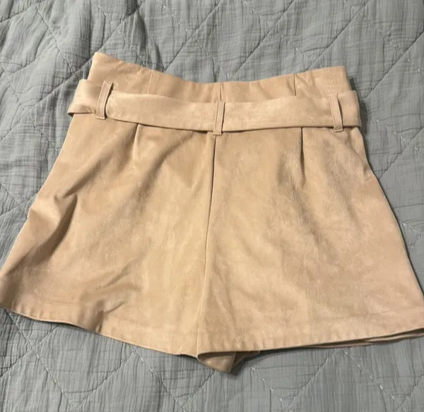 Zara Suede Shorts - Image 2