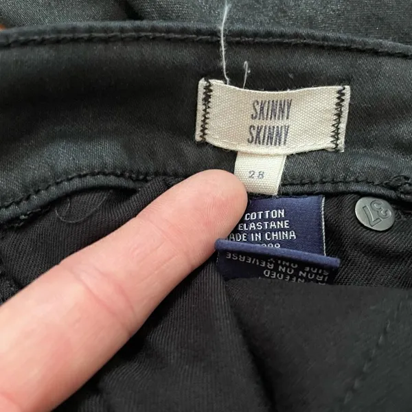 ‎Madewell black skinny skinny jeans size 28 - Image 11