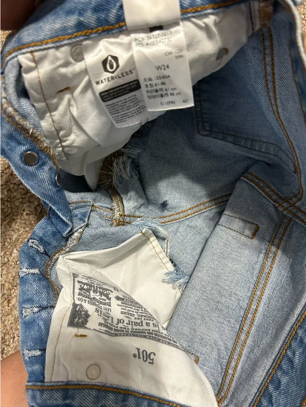 Levi’s 501 Shorts Denim - Image 4