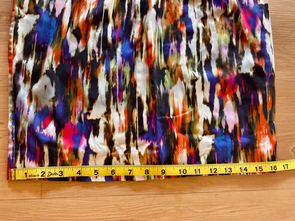 French Connection Record Ripple Sheath Dress - Multicolor Abstract Streak Print - Size 4 - Image 14