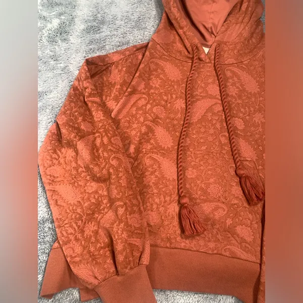Cleobella jaidev Hoodie pattern Anthropologie small - Image 2