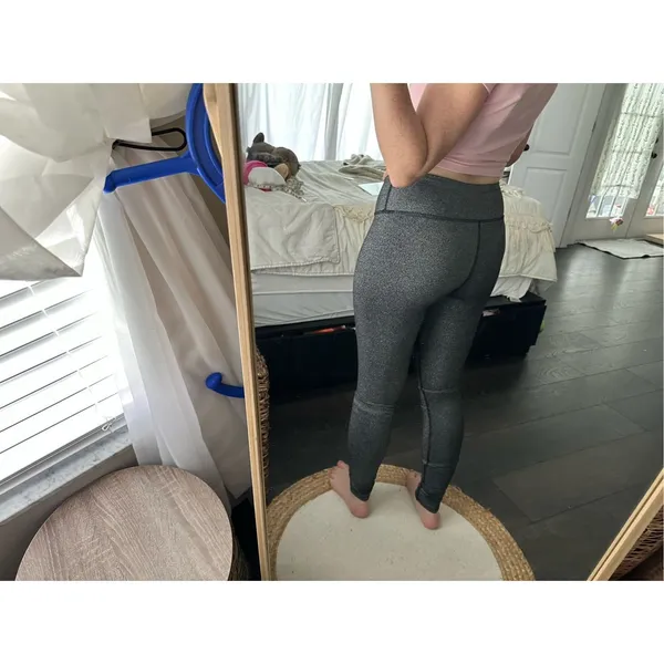 Pure Barre Women’s Medium Splits 59 Glitter Workout Pants - Image 3