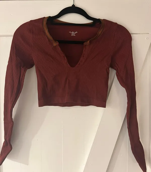 Go For Gold Long Sleeve Seamless Top - Image 2