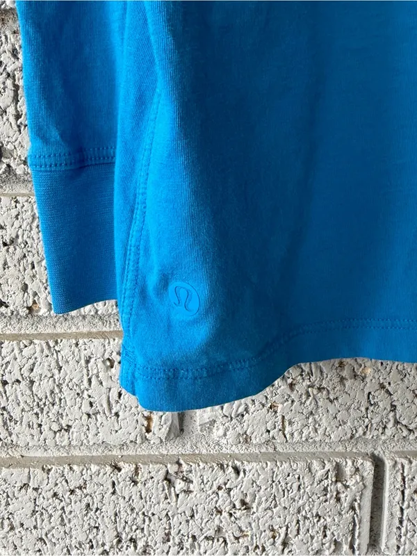 Lululemon All Yours Long Sleeve Shirt Poolside Blue XL - Image 5