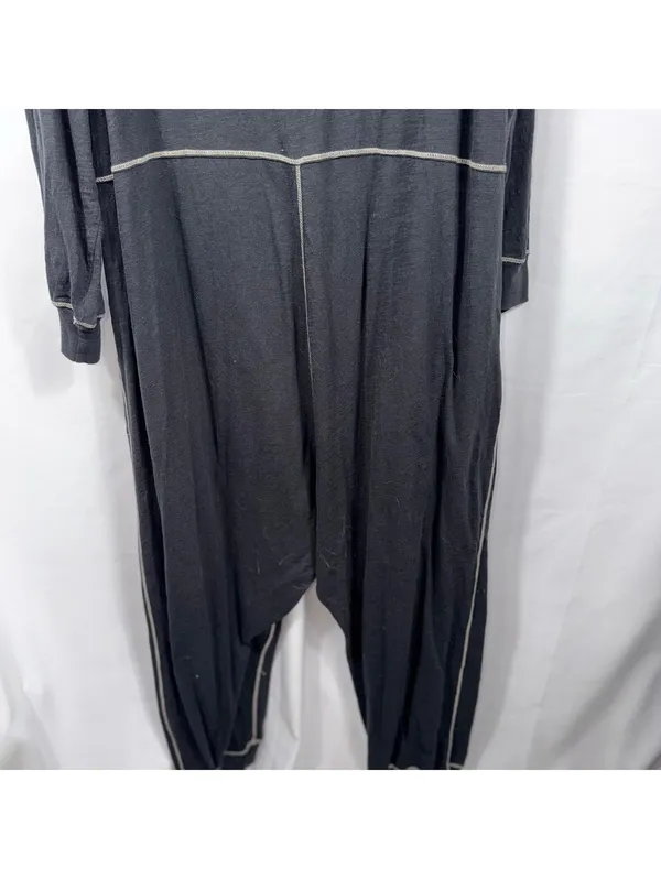 Natural Life Black Cotton Harem Jumpsuit Size XL - Image 11