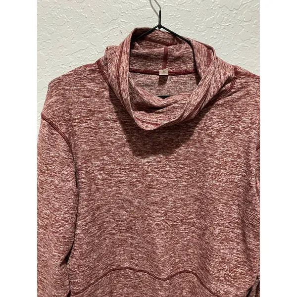 Lululemon Ready to Rulu Fleece Pullover in Heathered Savannah Size 6 - Image 2