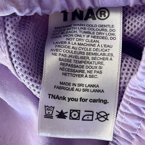 TNA Women's Sawyer Pant‎ Size L Lavender Purple High Rise Casual - Image 9