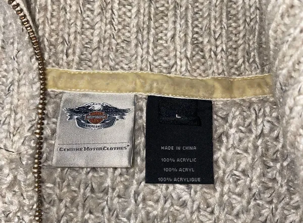 Harley Davidson Vintage Sweater - Image 3