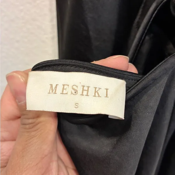 Meshki Black Backless Dress Small - Image 6