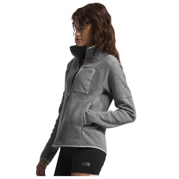The North Face Women's Front Range Fleece Jacket Heather Gray Size‎ XS Zip Up - Image 2