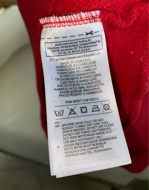 Adidas Women’s Oversized Pull Over Sweatshirt Size XS - Image 12