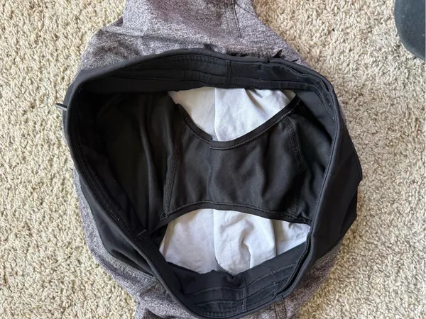 Lululemon Run Times Short II *4" in Heather Lux Multi Black / Black - Image 5