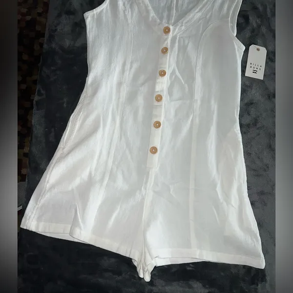Billabong Breeze Away Playsuit in White Size Small New with tag - Image 10