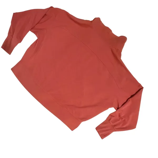 Old Navy Active Dynamic Fleece Half Zip Sweatshirt Terra cotta Thumbhole Plus 3X - Image 5
