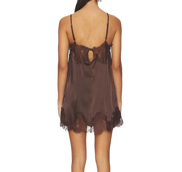 Kat the label olivia slip dress Brown Size L - Image 2