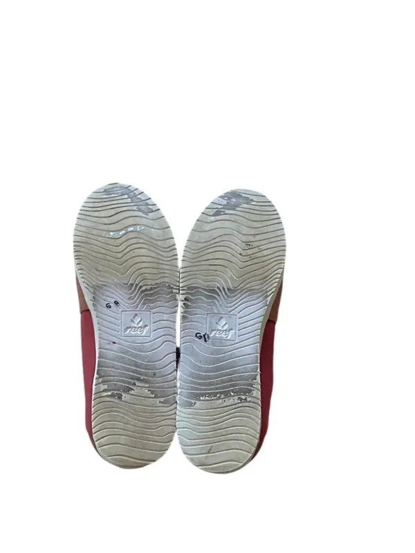 Reef Rose Flat Loafers Pink/Orange Size 8 Beach Summer Arch Support Comfy Casual - Image 7