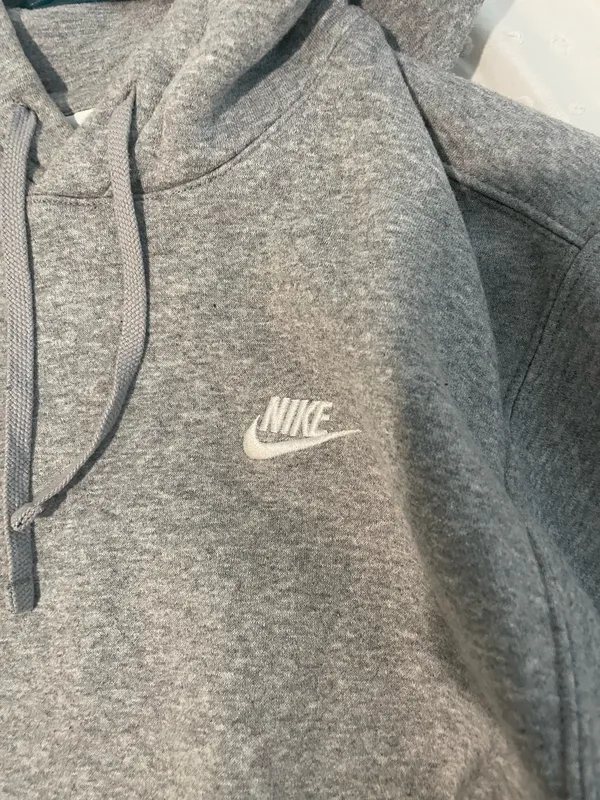 Nike grey hoodie - Image 2
