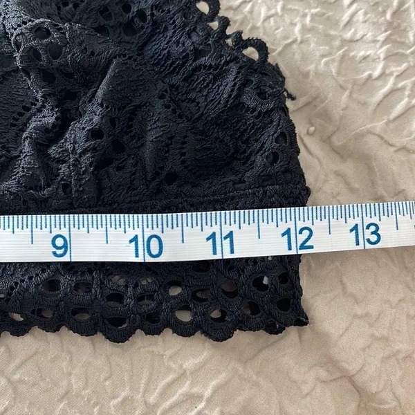 ‎Aerie Black lace bralette.Size Small - Image 5