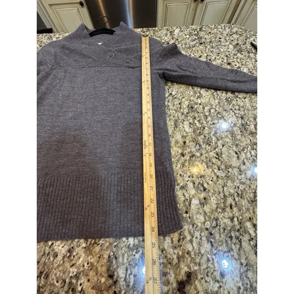 Smartwool Willow Lake merino wool sweater Size Small Asymmetrical - Image 7