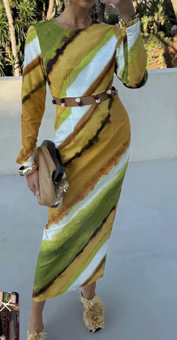 Dillard's Never fully dressed dress - Image 4