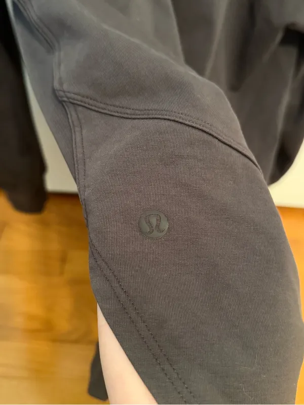 lululemon LA Oversized Long Sleeve Tunic in Dark Gray - Image 5