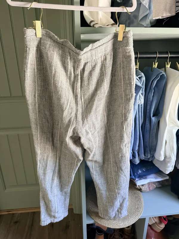 Free People Yarn Dye Paper Bag Pants - Image 4