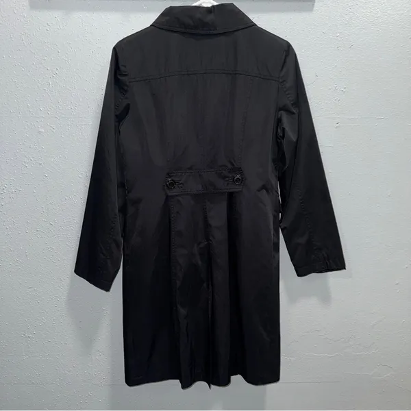 Michael Kors Classic Black Women's‎ Trench Coat - Image 3